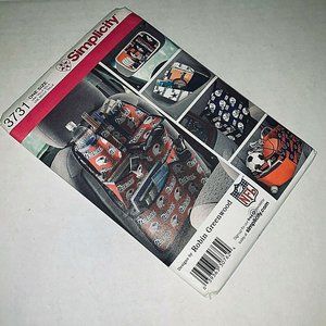 5 Car Organizers Simplicity Craft Pattern 3731 NFL